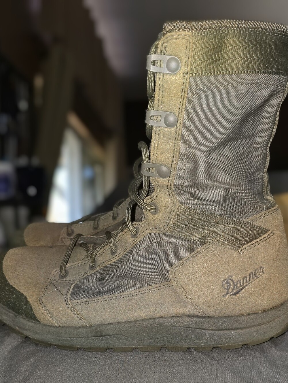 Danner Tachyon 8" 50132 Mens 10 D Sage Green Military Tactical Combat Boots